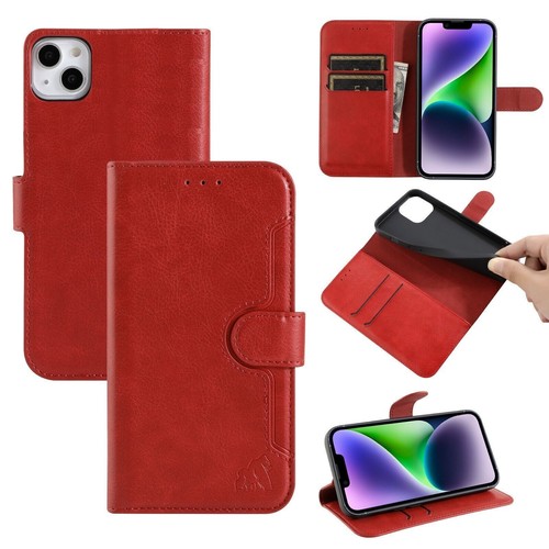 Magnetic Premium Leather Flip Wallet Case For iPhone 15 Pro max, 14, 13, S24 S23 - Picture 27 of 45