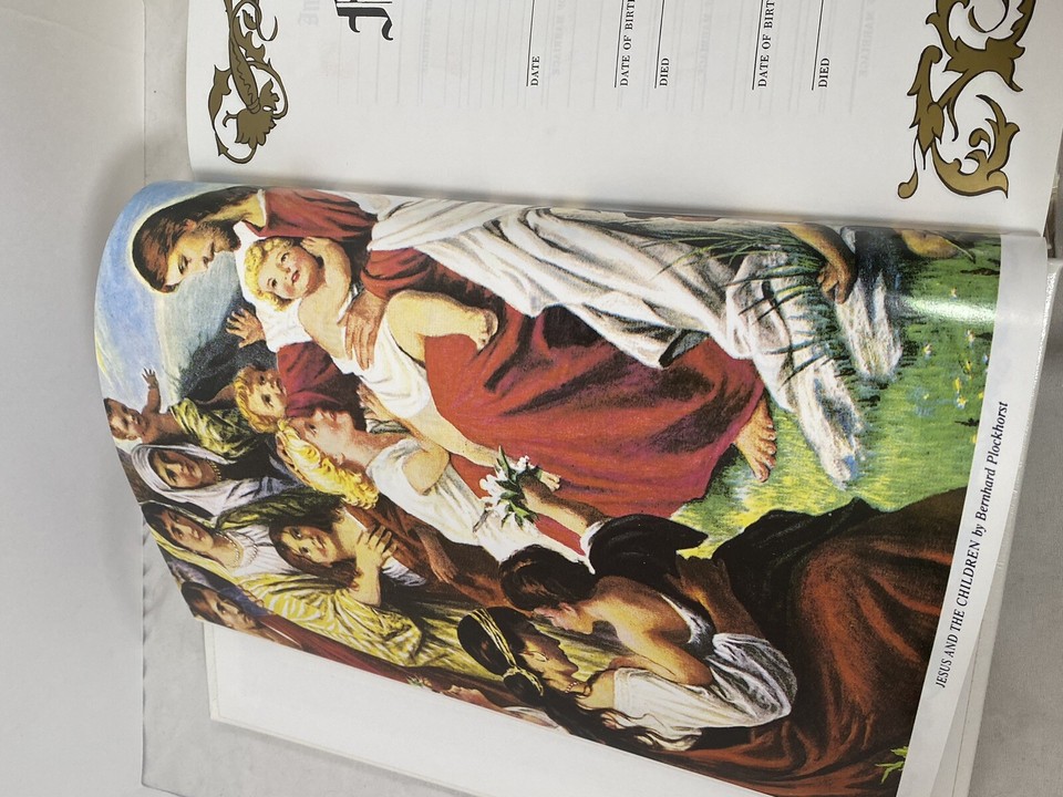 Holy Bible Large Family Heirloom Bible Authorized KJV Red Letter Read Holy bible large family heirloom bible authorized kjv red letter read