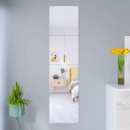Wall Mirror Full Length on Door Mirror Cheap Mirror Acrylic shatterproof 4 pcs - Picture 5 of 8