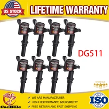 8 Pack High Performance Ignition Coil For Ford F150 2004-2008 V8 4.6L 5.4L DG511