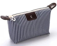 Womens Small Cosmetic Makeup Bag Storage Toiletry Zipper Pouch Organizer Travel'