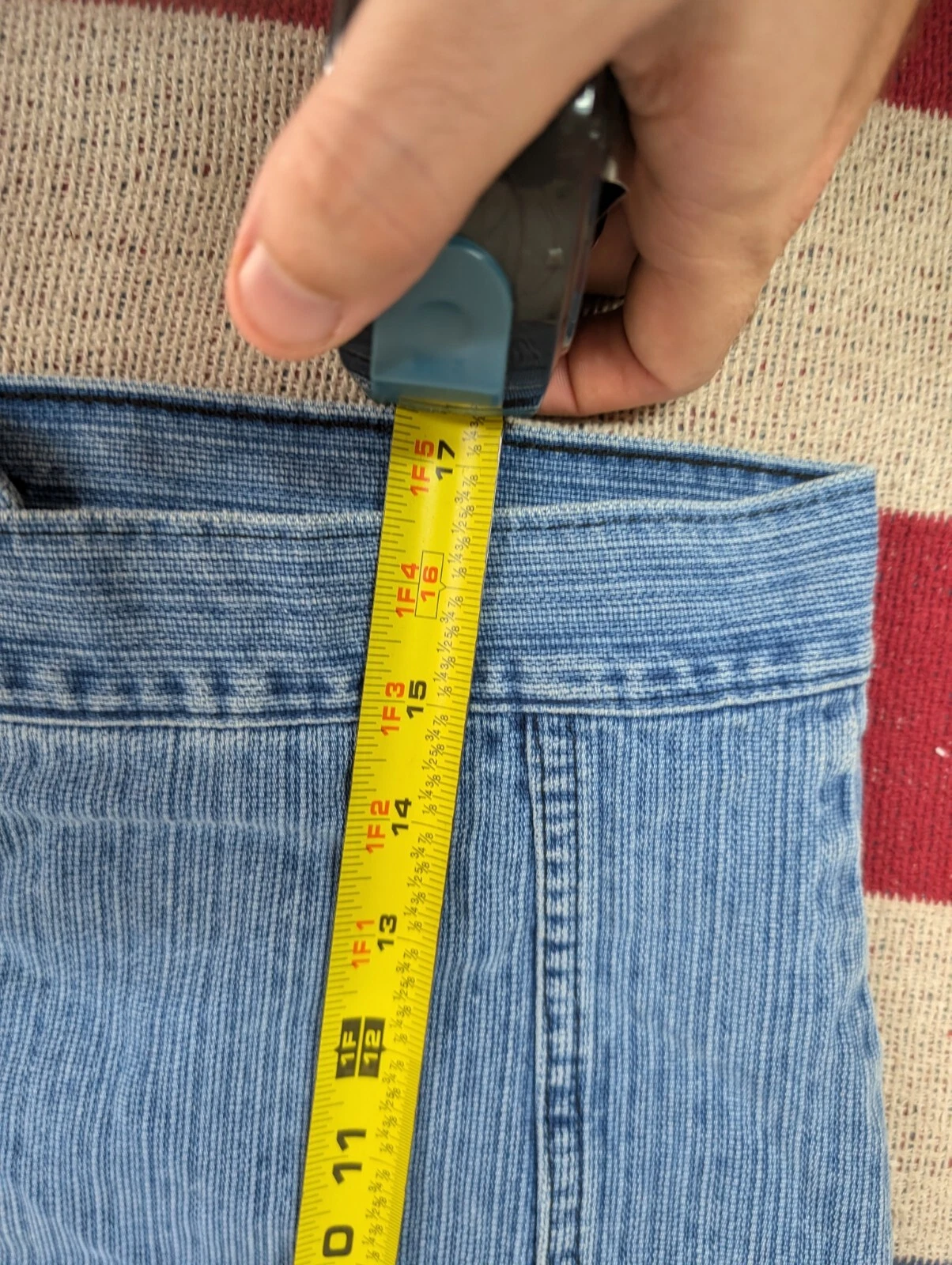 MOSCHINO CHEAP AND CHIC giacca gilet blu denim con colletto taglia L