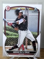 ABDIAS De La CRUZ 2023 1st Bowman Prospect Baseball # BP-34 Arizona Diamondbacks