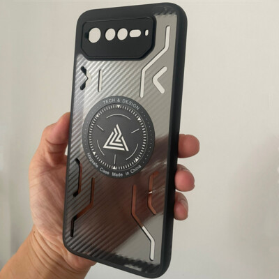 EasyShow Handyhülle Für Asus ROG Phone 6 – Ultra-dünne Dermatoglyph-Hülle Mit Vollem Schutz, Kompatibel Mit Wireless Charging