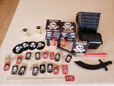 Pirate Party Supplies Pirate Party Lot Of 50 Items, Favors Prizes Games