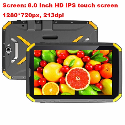 8" Unlocked Android 4G LTE Rugged Smartphone Phone Tablet Mobile NFC Waterproof - Picture 2 of 12