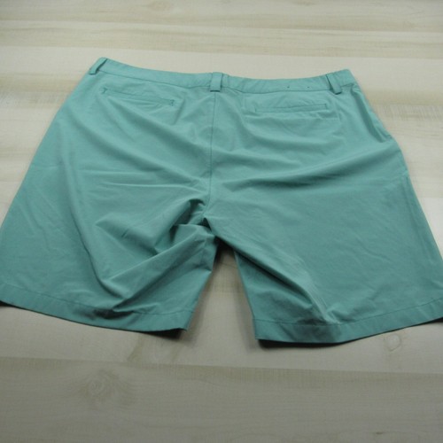 Vineyard Vines Shorts Mens 40 Green Fairway Chino Performance 9 Inseam Tech - Picture 10 of 16