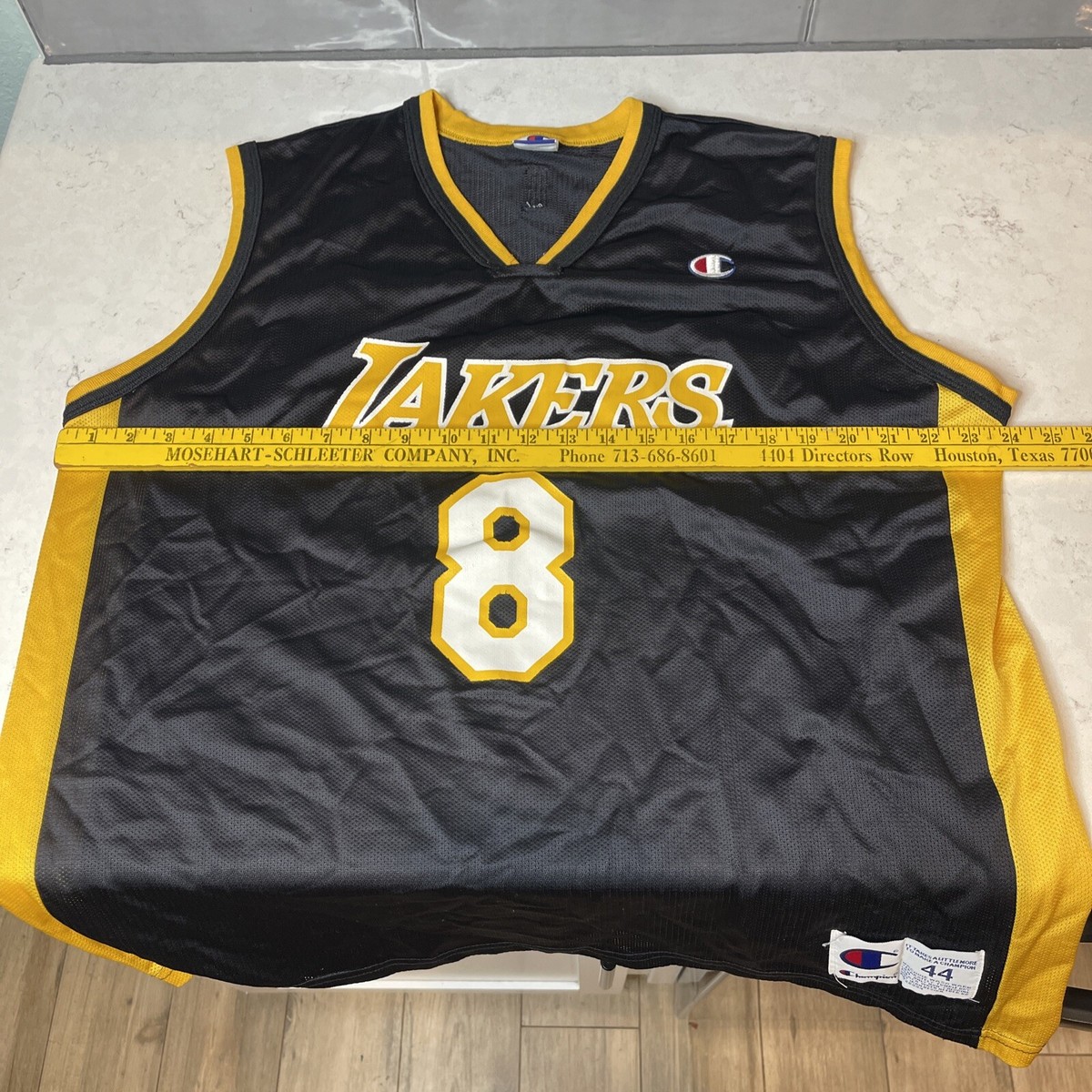 LAKERS KOBE BRYANT 8番 ユニフォーム Champion Kobe Bryant #8 Los Angeles Lakers Alternate Black