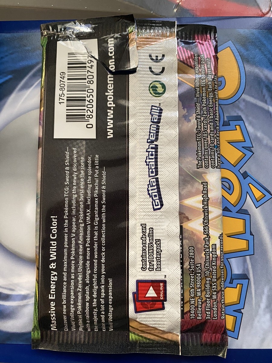 pokemon trading card game 2018 Vivid Voltage Pokemon Booster Box