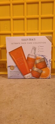 Ellen Tracy ultimate face care collection set cleanser day night cream vitamin C
