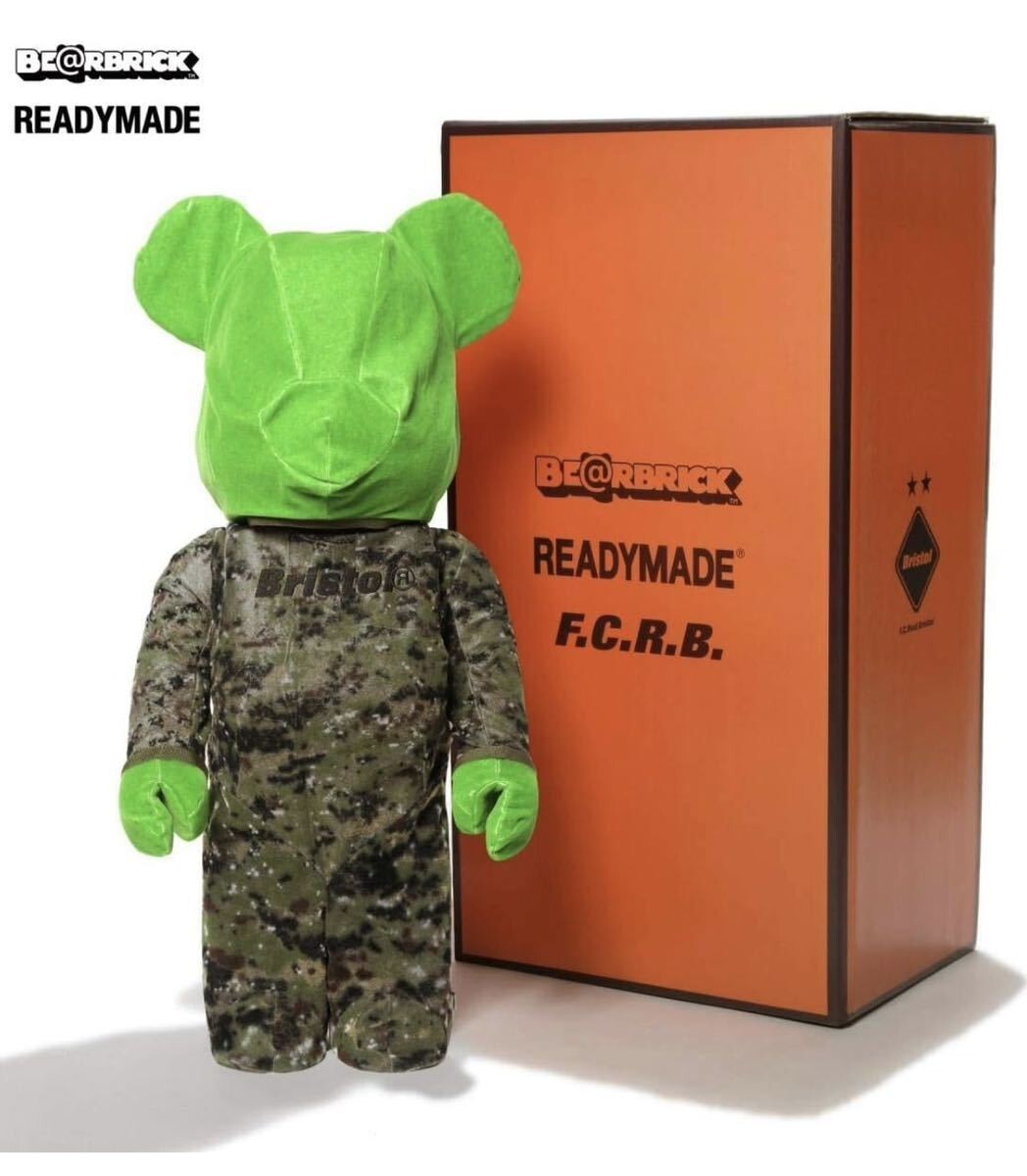 READYMADE 1000% Bearbrick FCReal Bristol Green Be@rbrick