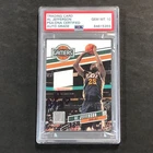 2010-11 Donruss Gamers #10 Al Jefferson Signed Relic Card AUTO 10 PSA Slabbed Ja