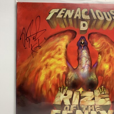 Tenacious D Rize of the Fenix Signed Vinyl LP Autographed Jack