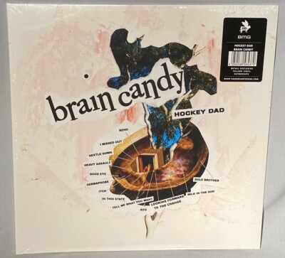 LP HOCKEY DAD Brain Candy (YELLOW Vinyl 2021) NEW MINT SEALED
