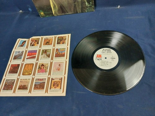 Phil Ochs Pleasures of the Harbor Vinyl A&M Records SP-4133 DJ Copy Audition NM - Picture 4 of 6
