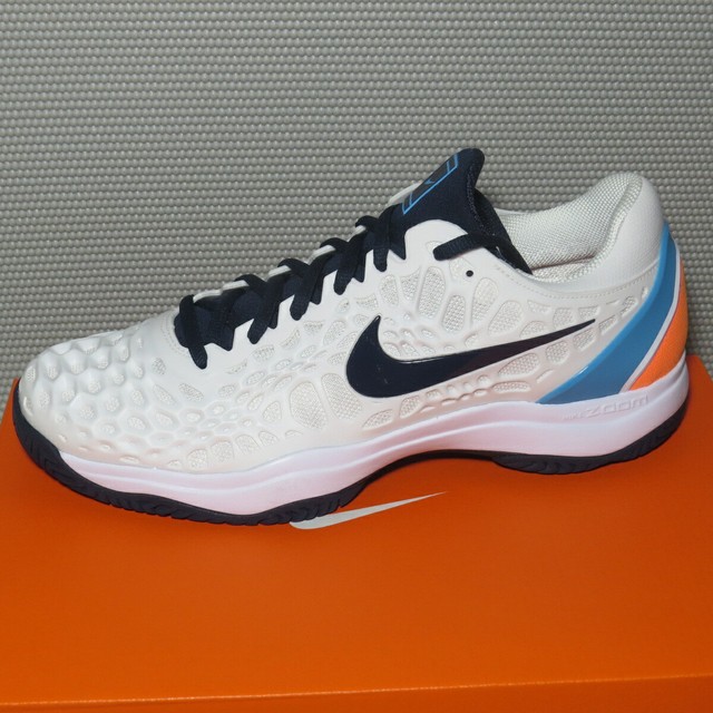 nike white orange blue