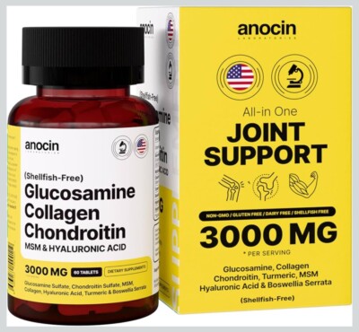 glucosamine + Collagen + chondroitin + msm + Extra Strong Tablet