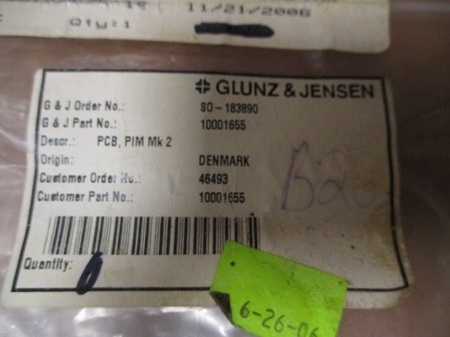 GLUNZ & JENSEN HEIDELBERG PCB PIM Mk 2 BOARD PART#10001655, 100% NEW - Picture 8 of 10