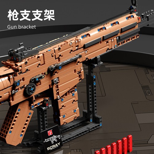 TGL T2044 SCRAY Rifle de asalto regalo juguete Lego comp. NUEVO - Imagen 3 de 5