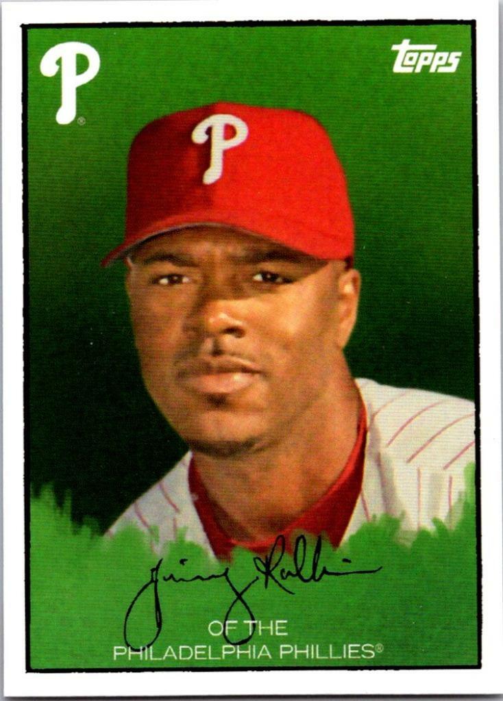 JIMMY ROLLINS 2008 TOPPS TRADING CARD HISTORY #TCH29 (25% OFF)
