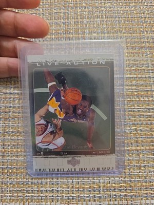 Kobe Bryant 2000-01 Upper Deck Jersey Edition- Live Action #LA6 Lakers