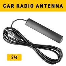 Universal Car Amplified Hidden Antenna Kit 12v Electronic Stereo AM/FM Radio New