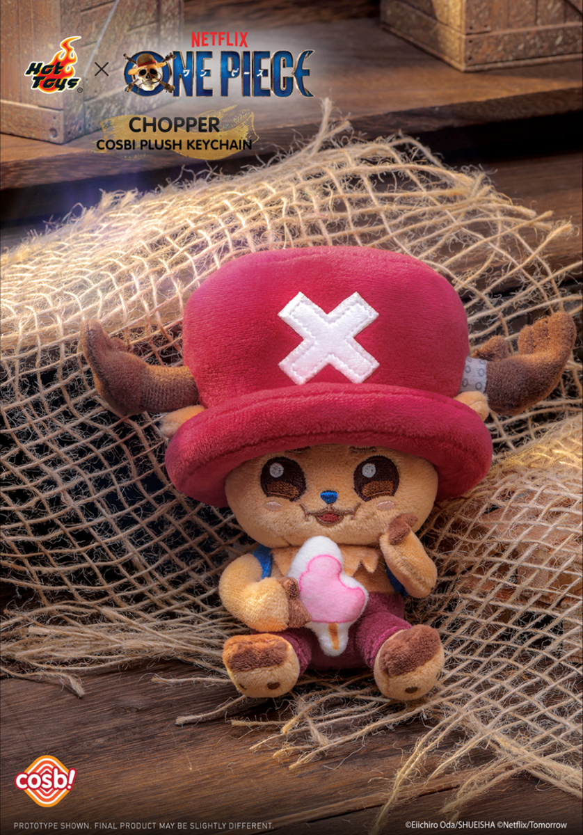 Hot Toys Cosbi Plush Keychains Chopper Netflix Series One Piece