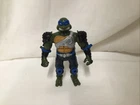 Vintage 1995 Teenage Mutant Ninja Turtles METAL MUTANTS LEONARDO Figure  TMNT