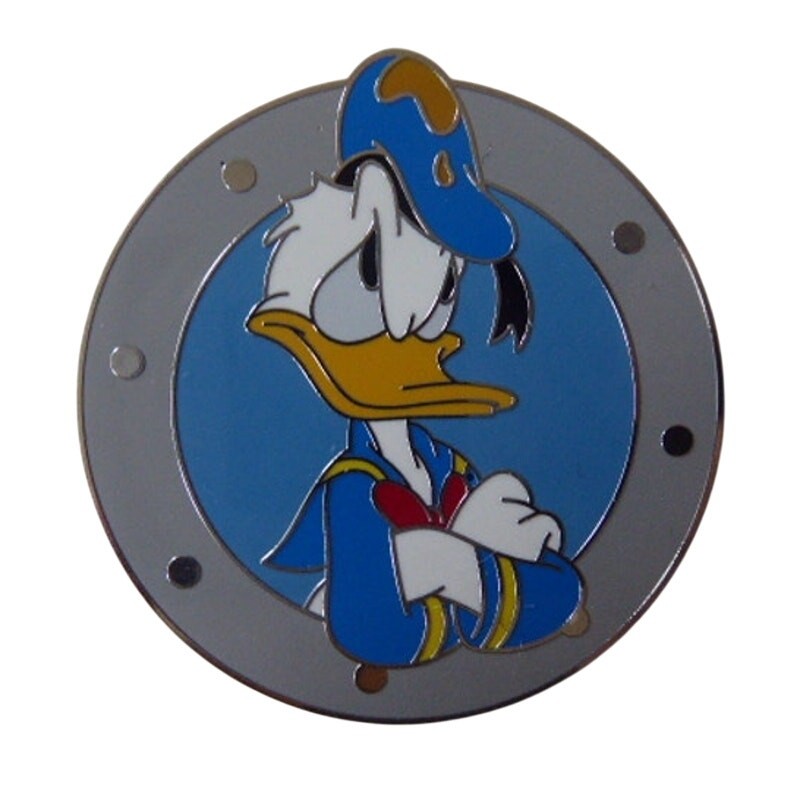 Disney Trading Pin 164633    DCL - Angry Donald Duck - Porthole Mystery