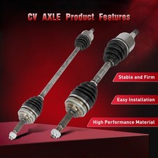 Pair Front Cv Axle Assembly For Chevrolet Aveo Auto Trans 2004 2005-2011