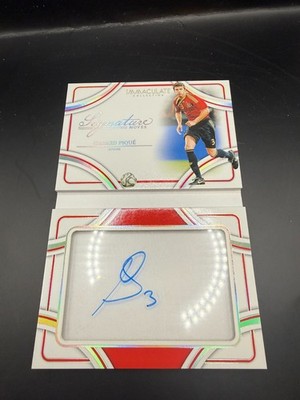 2024-25 Immaculate Soccer Gerard Pique Signature Moves Auto 2024-25 Immaculate Soccer Gerard Pique Signature Moves Auto