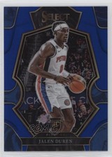 2022-23 Panini Select Premier Level Blue Prizm Jalen Duren #176 gc7