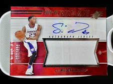 2014-15 Upper Deck Rookie Jersey Patch Auto 433/499 CJ Wilcox #79 SP- Washington