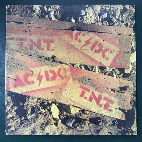 AC/DC TNT T.N.T. Vinyl LP Record Aussie Alberts 1976 Blue Roo 1st Press OOP
