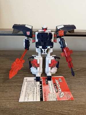 Takara Transformers Superlink SC-25 Skyfire Sonic complete Energon Overcast 2003