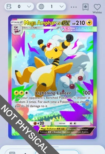 ampharos stage 2 pokemon card value Fan Art your opponents Active Pokmon is now Paralyzed Ampharos (2) - Expedition -