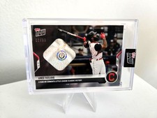 2021 Topps Now #692A Amed Rosario Little League Classic Game Used Base Relic /99