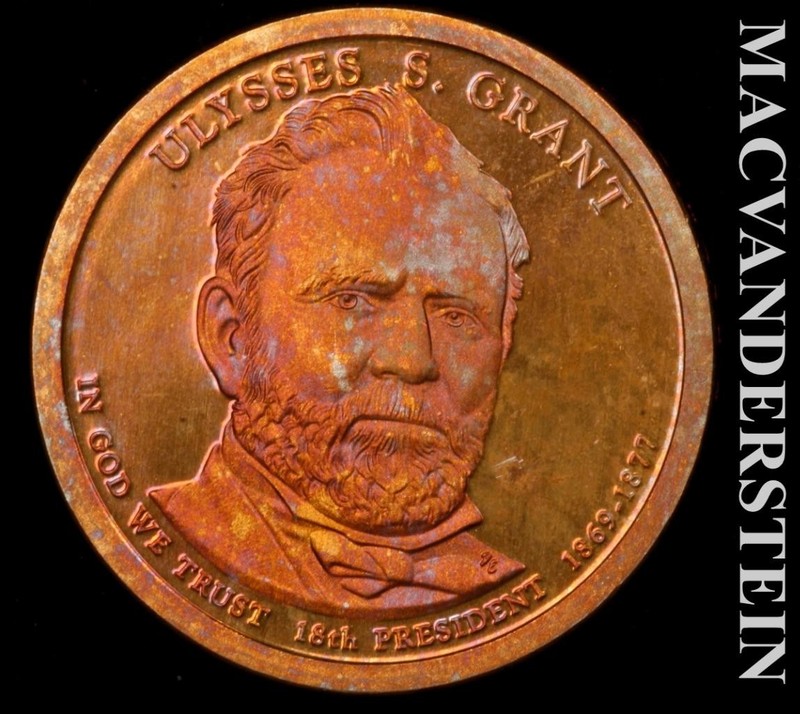 2011-S Ulysses S. Grant Presidential Dollar - Choice Gem Proof  Lustrous  #L6634