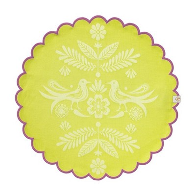 Le Jacquard Français Beschichtete Tischsets (2x Set) Alegria Lagoon Ø 38 cm Baum