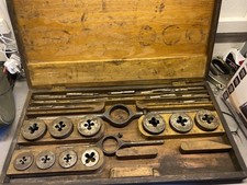  Mark lv Tap and Die set British army Ex M.O.D Stock stamped 1945 tank issue 