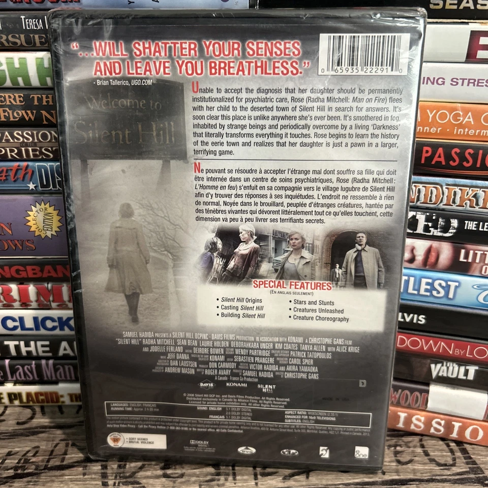 Silent Hill DVD 2006 WS Bilingual Horror Samuel Hadida Christophe Gans - J - Image 2 of 2