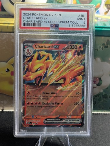 2024 Charizard ex 161 Black Star Promo - PSA MINT 9