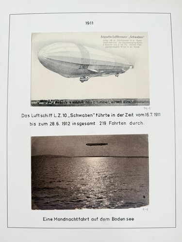 Zeppelinpost Ausstellungssammlung mit über 90 AK's, Fotos & Briefen 1900 - 1926 - Picture 16 of 24
