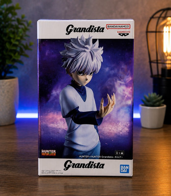 Hunter Grandista Figur von Killua Zoldyck von Banpresto / Bandai Namco.