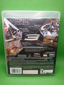 Spider-Man 3 PS3 (Sony PlayStation 3, 2007) 100% Complete With Manual