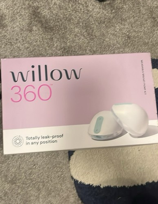 #ad Willow 360 3.0 Double Electric Breast Milk Pump White 24mm Brand New Sealed $225.00