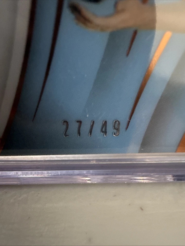 Коллекционная карточка 2024/25 Panini Immaculate с автографом #IA-GB 27/49. Аргентина - Изображение 3 из 4