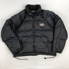Ralph Lauren Puffer Jacket Large Polo Jeans Co Vintage Down Feather Flag Logo