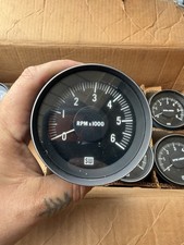 Nos Stewart Warner 6000 Rpm 6k Tach Nos Stewart Warner 6000 Rpm 6k Tach