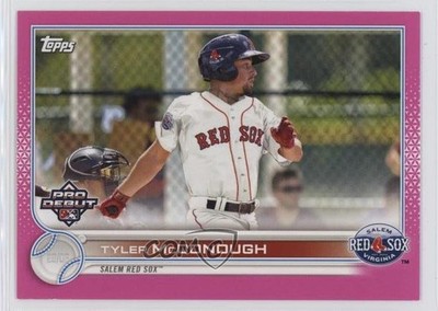 2022 Topps Pro Debut Fuchsia 172/199 Tyler McDonough #PD-129 2f4